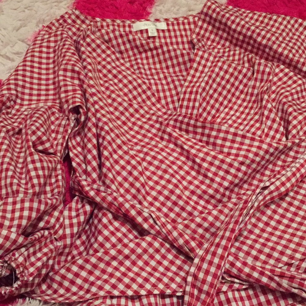 Red And White Shirt